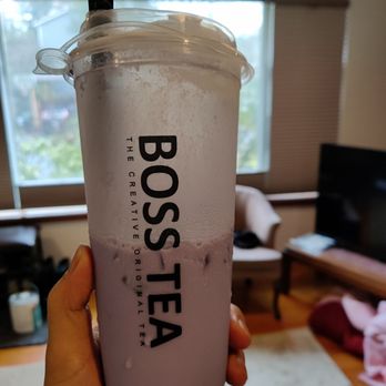Boss Tea - Ube taro milk tea - Coffee & Tea Near Me - Seattle, Washington