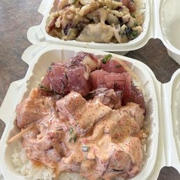 Spicy ahi, wasabi ahi Spicy ahi, wasabi ahi