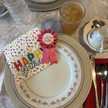 Sweet Tea Cafe - Birthday set up - Tea Rooms Near Me - Deland, Florida Sweet Tea Cafe - Birthday set up - Tea Rooms Near Me - Deland, Florida