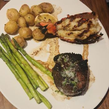 Seasons 52 - Filet Mignon And Maine Lobster Tail - Seafood Near Me - Orland Park, Illinois