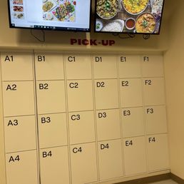 Pick up lockers