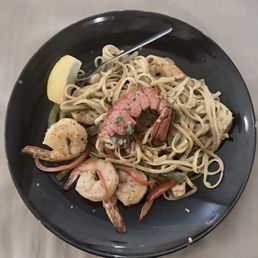 Seafood Aglio... spicy but delicious Seafood Aglio... spicy but delicious
