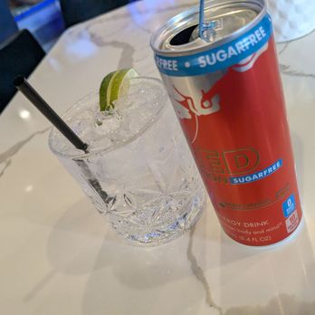 The Conservatory - Galleria - Vodka soda and sugar free Watermelon Red Bull - Food Court Near Me - Houston, Texas The Conservatory - Galleria - Vodka soda and sugar free Watermelon Red Bull - Food Court Near Me - Houston, Texas