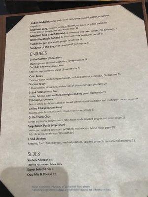 Menu photo 3 Acqua Restaurant Linthicum, MD