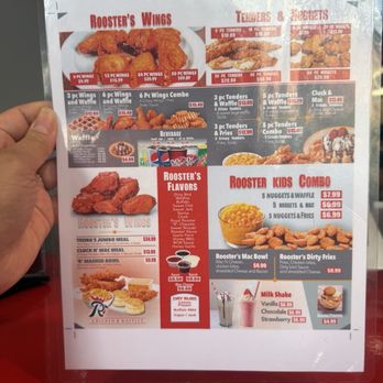 Rooster’s Chicken & Waffles - Menu - Chicken Wings Near Me - Hartford, Connecticut