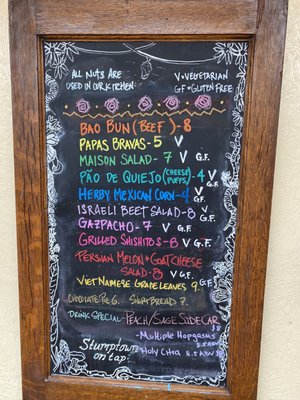 Menu photo 2 The Billy Motel Davis, WV Menu photo 2 The Billy Motel Davis, WV