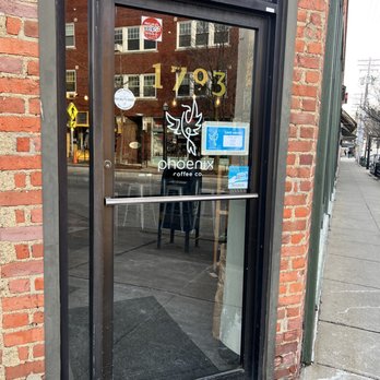 Phoenix Coffee - Front door - Coffee & Tea Near Me - Cleveland, Ohio Phoenix Coffee - Front door - Coffee & Tea Near Me - Cleveland, Ohio