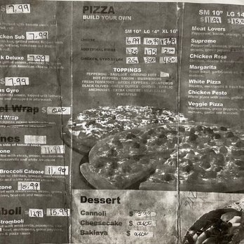 Halal Pizza & Grocery - Menu - Pizza Near Me - Jacksonville, Florida
