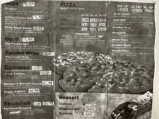 Menu photo 2 Halal Pizza & Grocery Jacksonville, FL