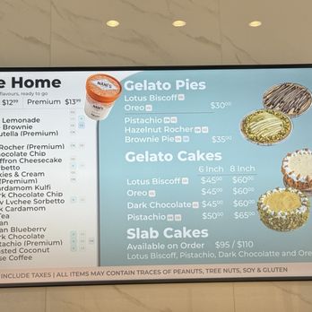 Nani’s Gelato - Menu - Ice Cream & Frozen Yogurt Near Me - Mississauga, Ontario Nani’s Gelato - Menu - Ice Cream & Frozen Yogurt Near Me - Mississauga, Ontario
