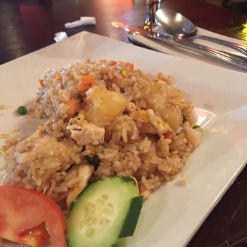 Nooddi Thai Chef - This is pineapple fried rice, so light and delicious - Thai Near Me - Media, Pennsylvania Nooddi Thai Chef - This is pineapple fried rice, so light and delicious - Thai Near Me - Media, Pennsylvania