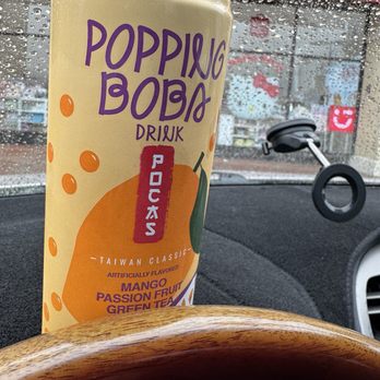 Miniso - Great refreshing drink. Swirl to get the popping boba on the bottom!!! - Cosmetics & Beauty Supply Near Me - San Marcos, California