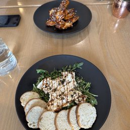 Wings and burrata Wings and burrata