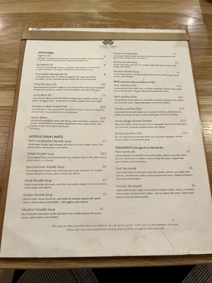 Menu photo 5 Lotus & Light Burbank, CA