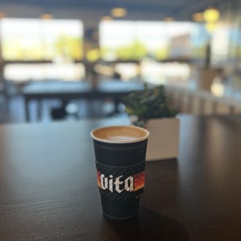 Caffe Vita - miso caramel latte - Coffee & Tea Near Me - Phoenix, Arizona