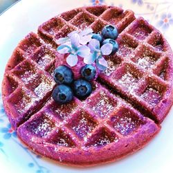 Happy Buns - Your Local Asian Bakery - Ube mochi waffles that are gluten free and crispy