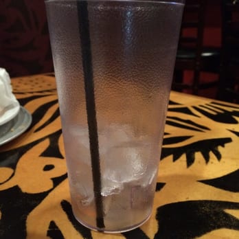 Bazbeaux Pizza - One of several empty glasses, due to poor service. I love you Bazbeaux, but please hire more people. Please. - Pizza Near Me - Carmel, Indiana