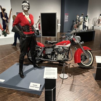 Figge Art Museum - Motorcycling in the 1930s display! - Art Museums Near Me - Davenport, Iowa