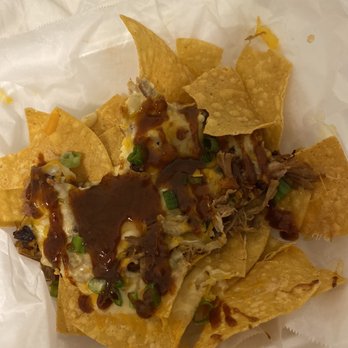 Dead End BBQ - barbecue pork nachos - Barbeque Near Me - Knoxville, Tennessee Dead End BBQ - barbecue pork nachos - Barbeque Near Me - Knoxville, Tennessee