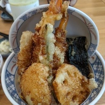 Tendon Kohaku - Seafood tendon - Japanese Near Me - Vancouver, British Columbia Tendon Kohaku - Seafood tendon - Japanese Near Me - Vancouver, British Columbia