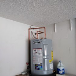 Dino’s Plumbing - My new hot water heater. Great job guys!!!