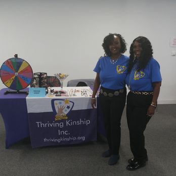 Thriving Kinship - CEO kemica wright and staff member valerie Smith - Community Service/Non-Profit Near Me Thriving Kinship - CEO kemica wright and staff member valerie Smith - Community Service/Non-Profit Near Me
