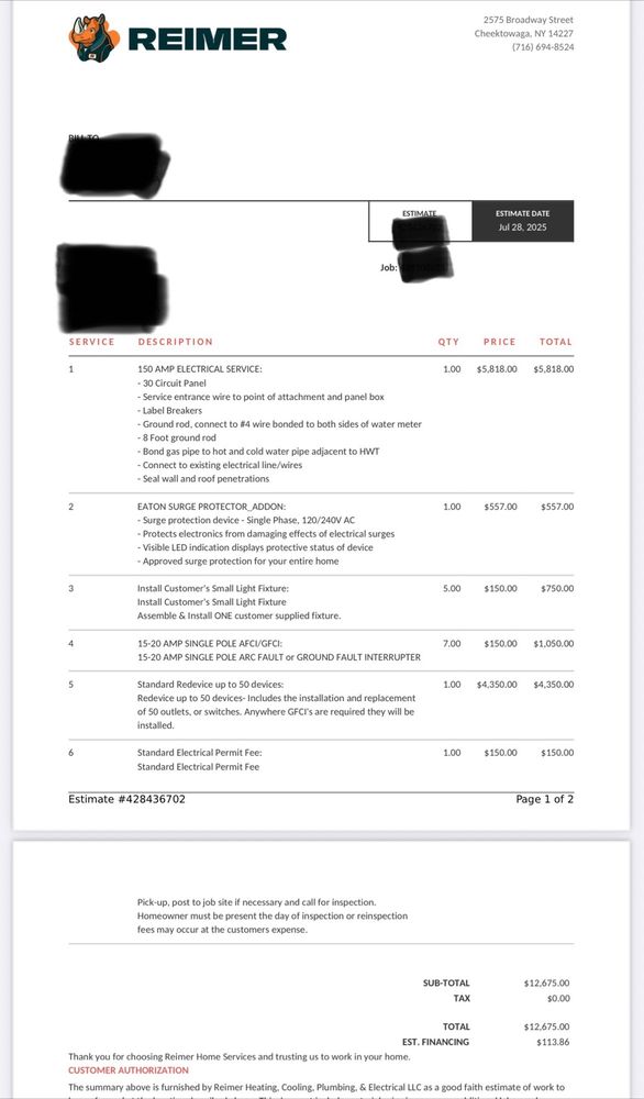 Slide of Reimer Heating, Cooling & Plumbing