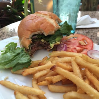The Mansion - Huge burger & fries. Very good! - New American Near Me - Melbourne, Florida The Mansion - Huge burger & fries. Very good! - New American Near Me - Melbourne, Florida