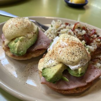Snooze, an A.M. Eatery - Ham Benedict III* - Breakfast & Brunch Near Me - San Diego, California Snooze, an A.M. Eatery - Ham Benedict III* - Breakfast & Brunch Near Me - San Diego, California