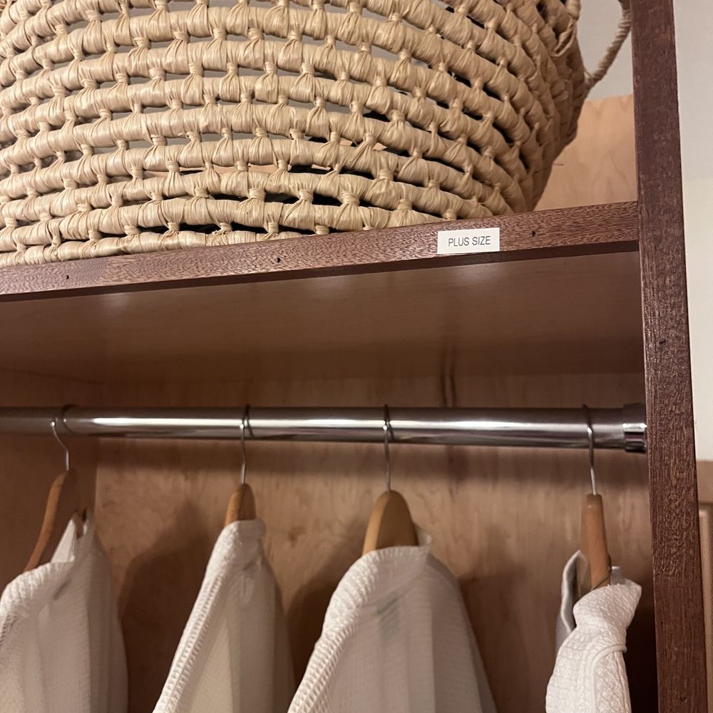 AQUA Spa - Impressive variety of robe sizes - Day Spas Near Me - Duck, North Carolina
