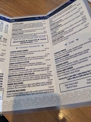 Menu photo 2 Famous Greek Salads Clearwater, FL Menu photo 2 Famous Greek Salads Clearwater, FL