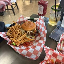 Grandview Golf - The hostess raved about this chicken sandwich so much that somebody had to try it. Dan would probably disagree, but he said it was good.