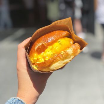 Eggslut - Fairfax with bacon - Breakfast & Brunch Near Me - Los Angeles, California Eggslut - Fairfax with bacon - Breakfast & Brunch Near Me - Los Angeles, California