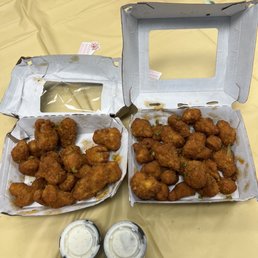 Two "LARGE" orders of CFWs.