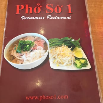 Pho So 1 - 2. menu - Vietnamese Near Me - Van Nuys, California