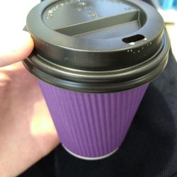 Barretts of Wimpole Street - Delicious coffee and lovely coloured cups!