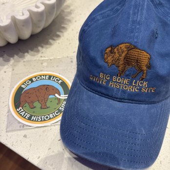 Big Bone Lick State Historic Site - Souvenirs - wearing the hat for the June festivals! - Parks Near Me - Union, Kentucky Big Bone Lick State Historic Site - Souvenirs - wearing the hat for the June festivals! - Parks Near Me - Union, Kentucky