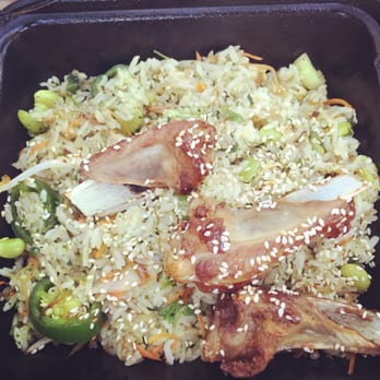 The Point Park - Jalapeño cilantro fried rice with hoisin glazed hog shank. - Food Stands Near Me - San Antonio, Texas The Point Park - Jalapeño cilantro fried rice with hoisin glazed hog shank. - Food Stands Near Me - San Antonio, Texas