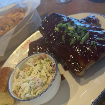 Lucky Shuck - Full Rack Applewood Smoked Baby Back Ribs - Seafood Near Me - Jupiter, Florida