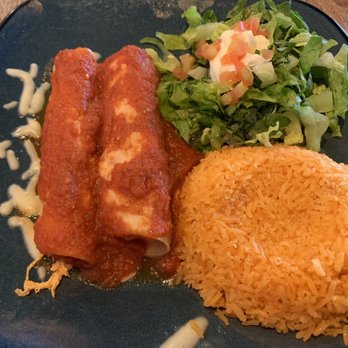 Taco Addicts - Enchiladas Supremas - Lunch Portion - Mexican Near Me - Cary, North Carolina Taco Addicts - Enchiladas Supremas - Lunch Portion - Mexican Near Me - Cary, North Carolina
