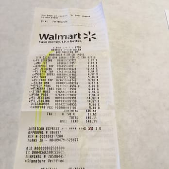 Walmart - The last item b4 the bag shows item with all #s & does not have a description.  Make sure you check your bill before leaving the store - Department Stores Near Me - Mountain View, California