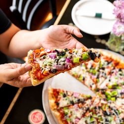 Glass Nickel Pizza