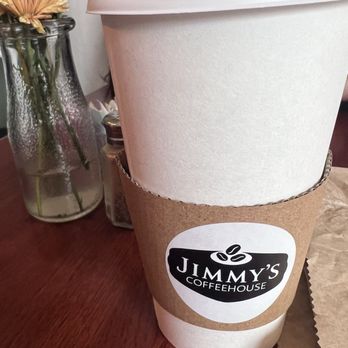 Jimmy’s Coffeehouse - Latte Medium - Coffee & Tea Near Me - Clinton, New Jersey Jimmy’s Coffeehouse - Latte Medium - Coffee & Tea Near Me - Clinton, New Jersey