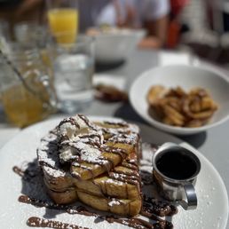 Nutella Stuffed French Toast