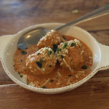 Butcher and the Brewer - Black truffle meatballs - New American Near Me - Cleveland, Ohio Butcher and the Brewer - Black truffle meatballs - New American Near Me - Cleveland, Ohio