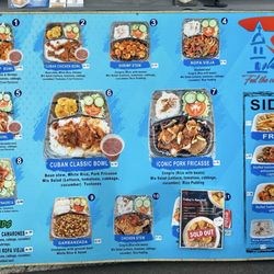 Isla Bella - Menu