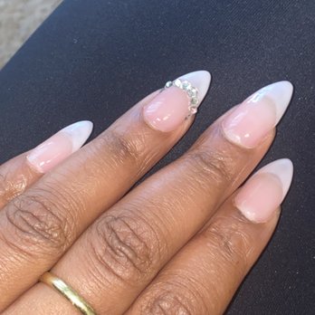 Trill Nail Parlor - Obsessed with my gel x mute French tip by Mimi - Nail Salons Near Me - Bellflower, California Trill Nail Parlor - Obsessed with my gel x mute French tip by Mimi - Nail Salons Near Me - Bellflower, California