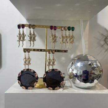 Alligator Eyes - Alligator earrings, disco ball cup - Accessories Near Me - New Orleans, Louisiana