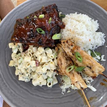 Duke's La Jolla - Rib & Chicken Plate - New American Near Me - La Jolla, California