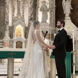 Saints Peter and Paul Church - The start of wedding vows.